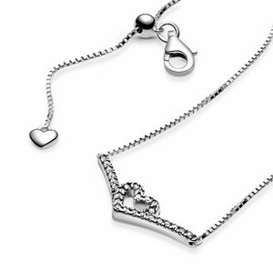 Sterling Silver Heart Collier Necklace
